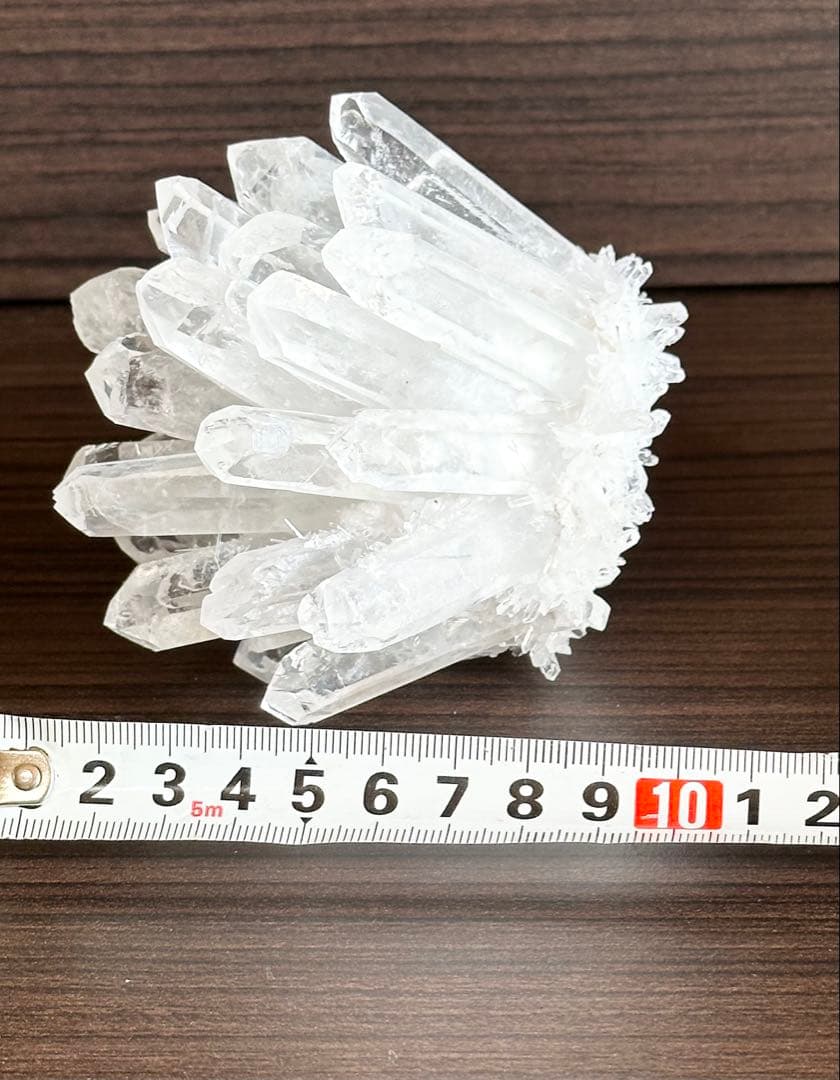 水晶クラスター2点セット(画像に写る物全てセット)撮影のため開封【新品未使用品】