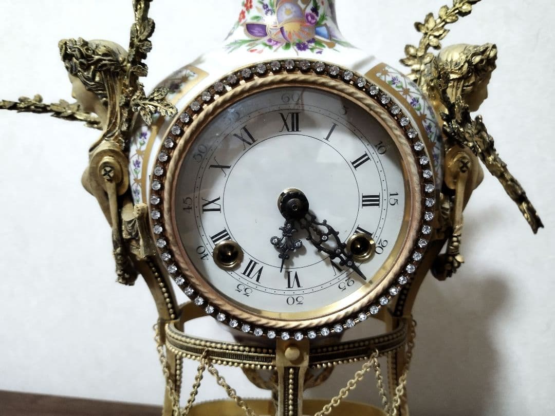 ●マリー・アントワネット 置き時計 インテリア ヴィンテージ 装飾 時計