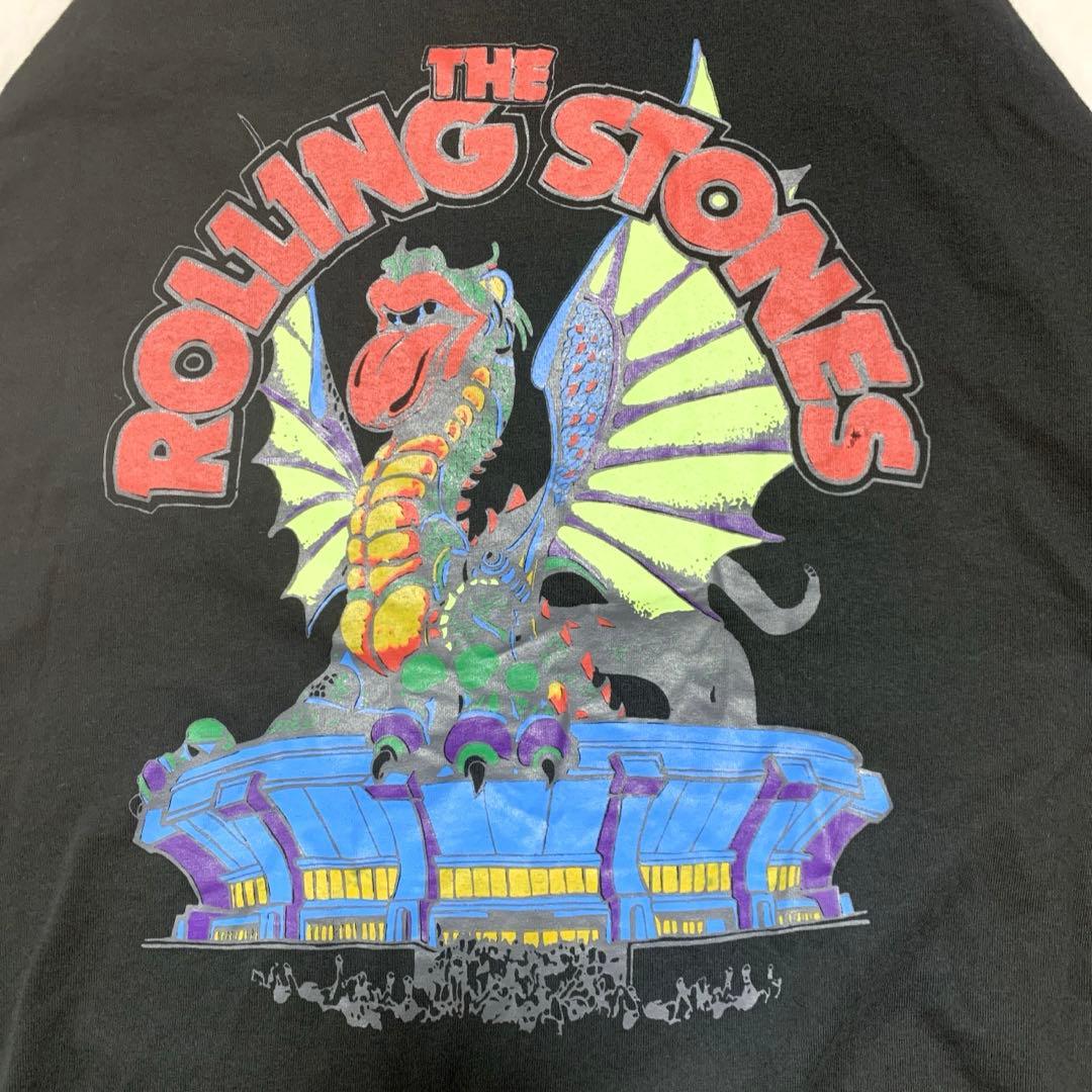 【激レア】80's ローリングストーンズ★ヴィンテージ★ラグラン★tシャツ★古着