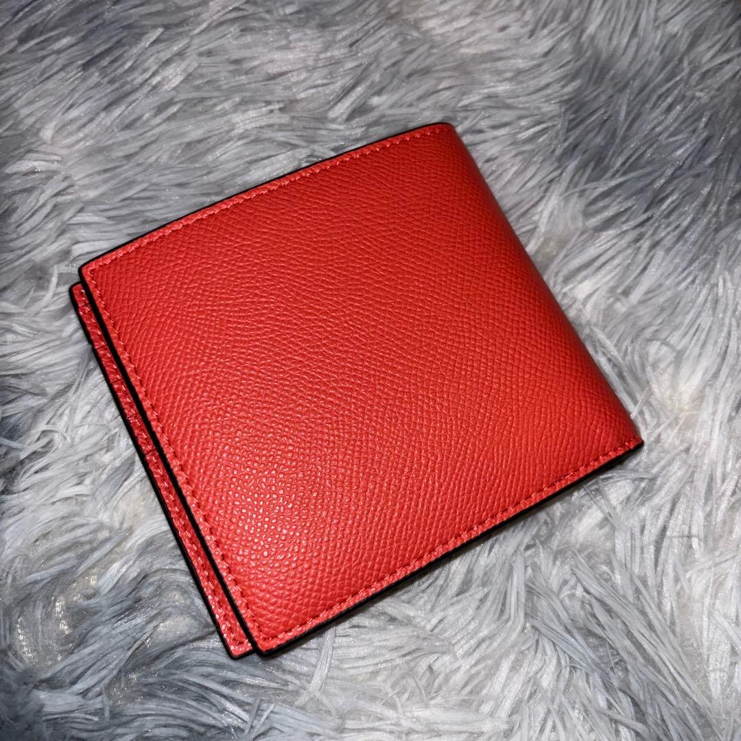 マ*ン様 【新品】COACH 二つ折り財布 サーモンピンク