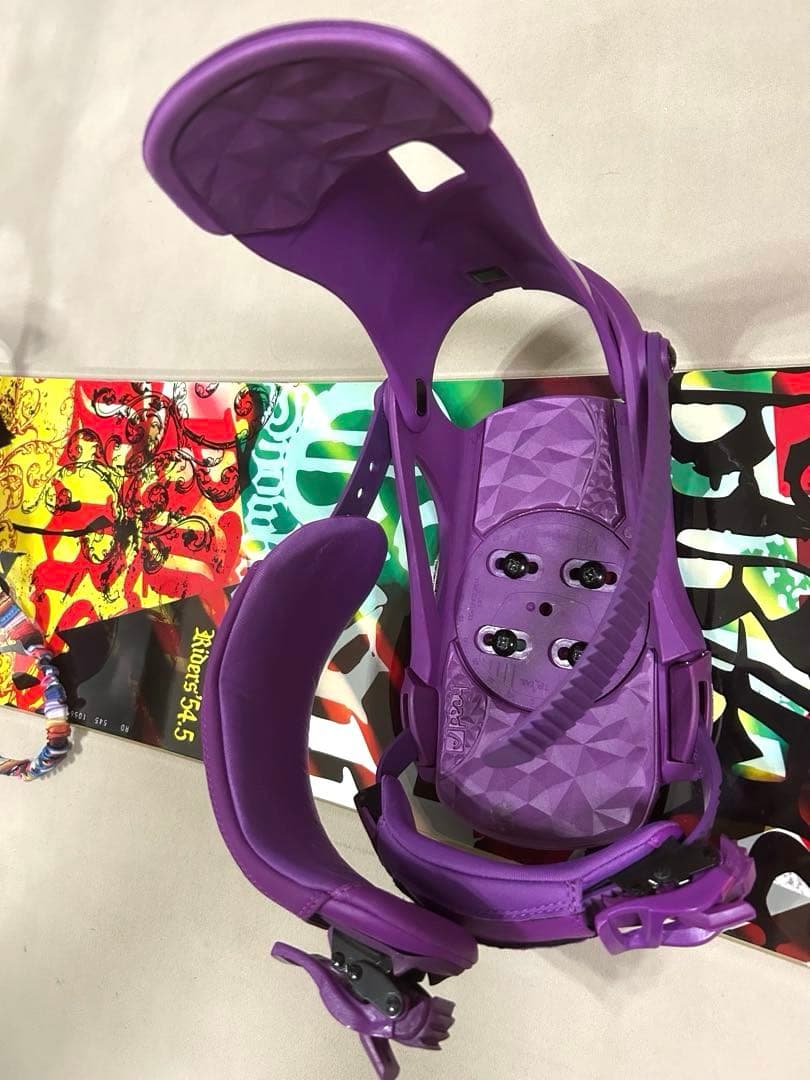 スノーボードセットGRAY RIDERS'154.5 ビンディング付