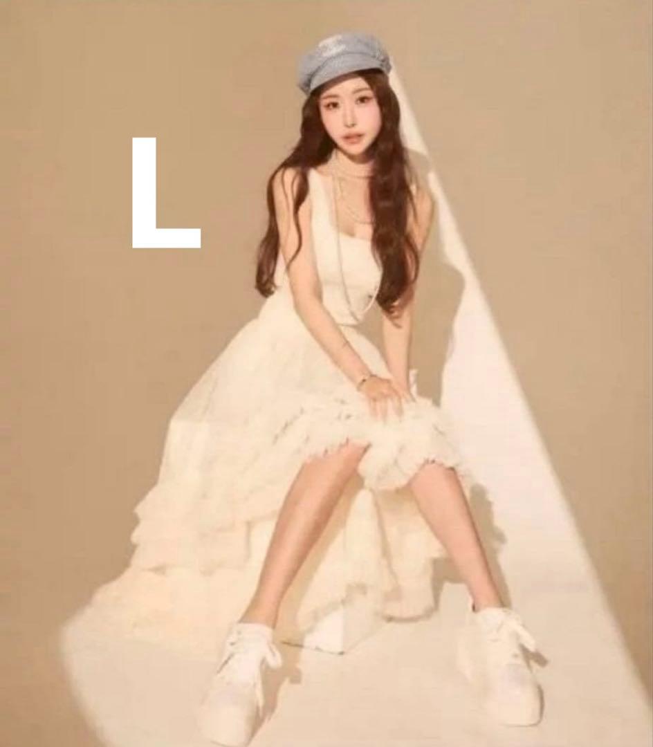 即購入OK！鈴木亜美プロデュース 厚底ホワイトスニーカー L