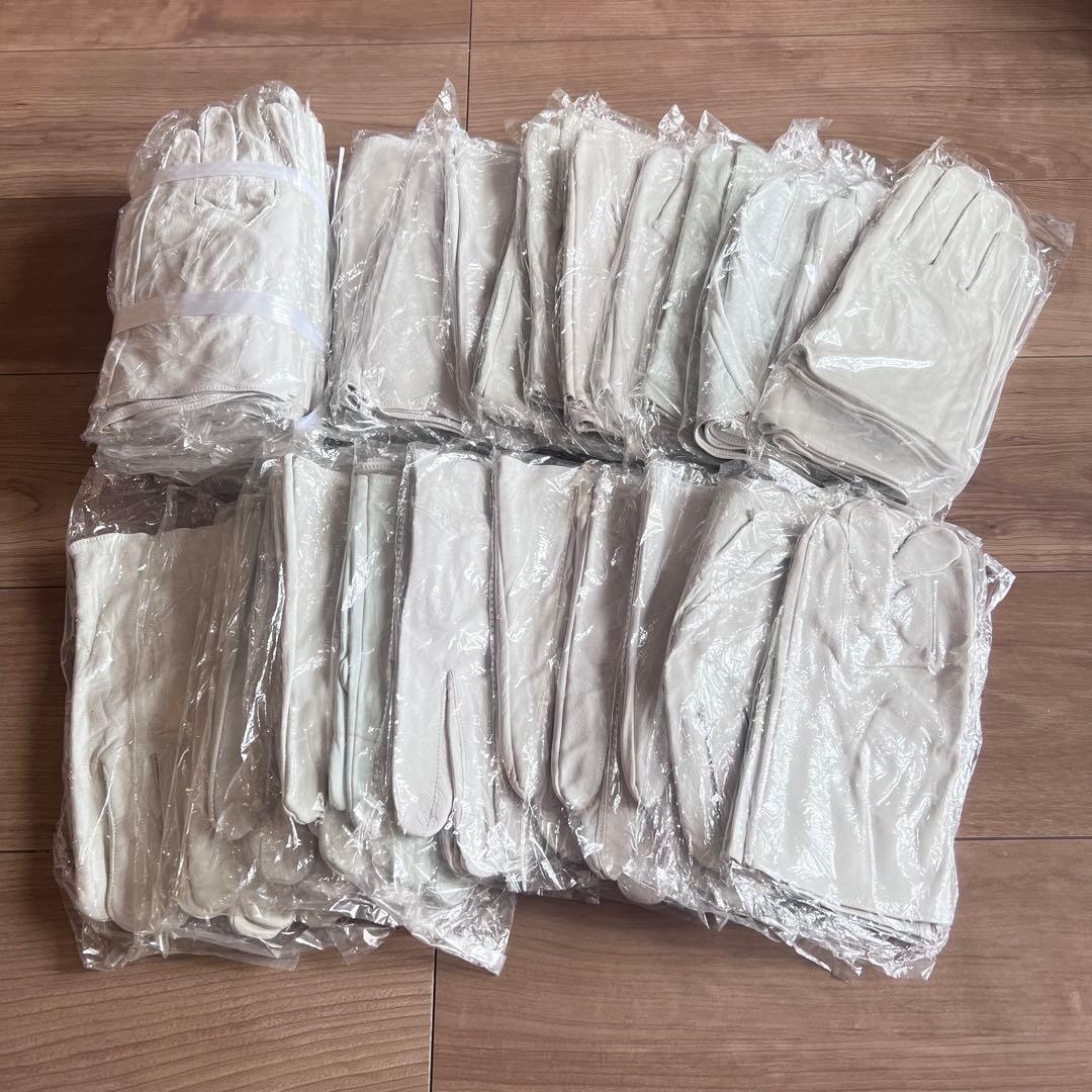 作業用革手袋　34双