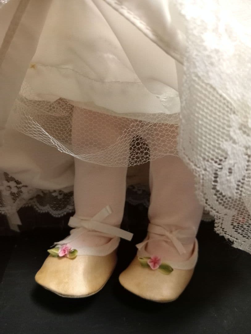 箱付き! 1983年限定 米国製ヴィンテージ 大きなウェディングキューピーペア