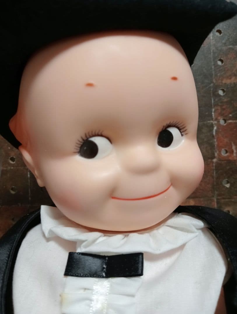 箱付き! 1983年限定 米国製ヴィンテージ 大きなウェディングキューピーペア