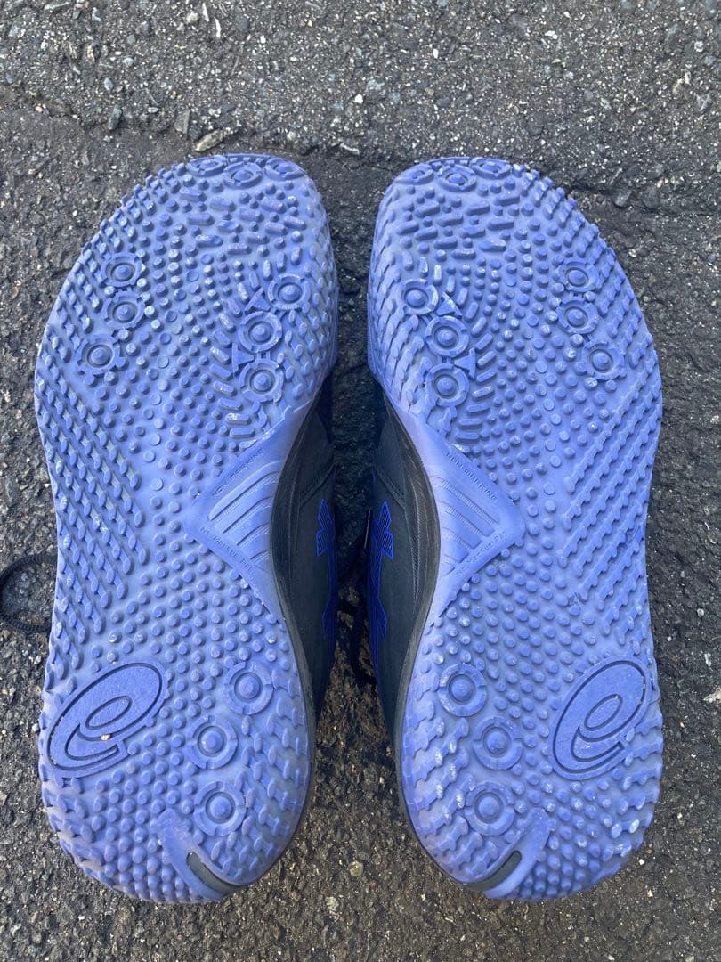 asics ゲルチャレンジャー15 OC 29.0cm ブラック×ブルー