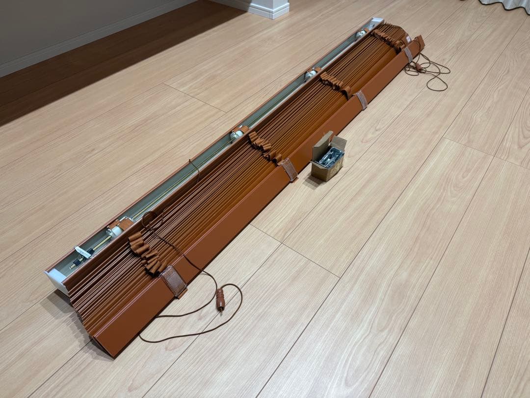 ウッドブラインド　120cm×160cm