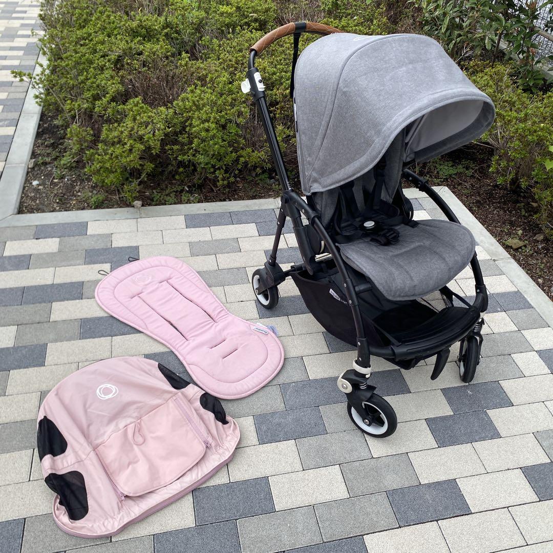 きょう⭐︎美品】bugaboo bee5ベビーカー メランジグレー&ブラック
