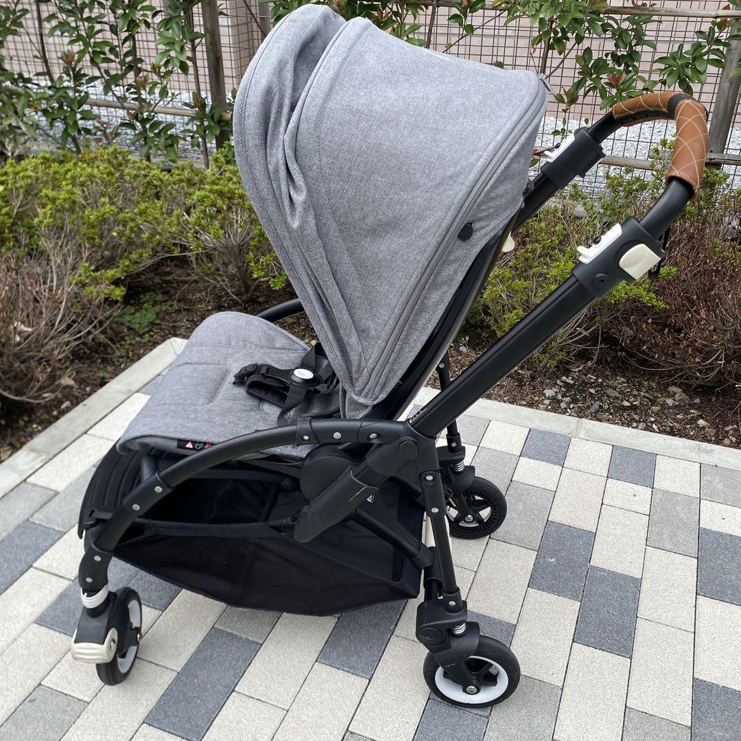 きょう⭐︎美品】bugaboo bee5ベビーカー メランジグレー&ブラック
