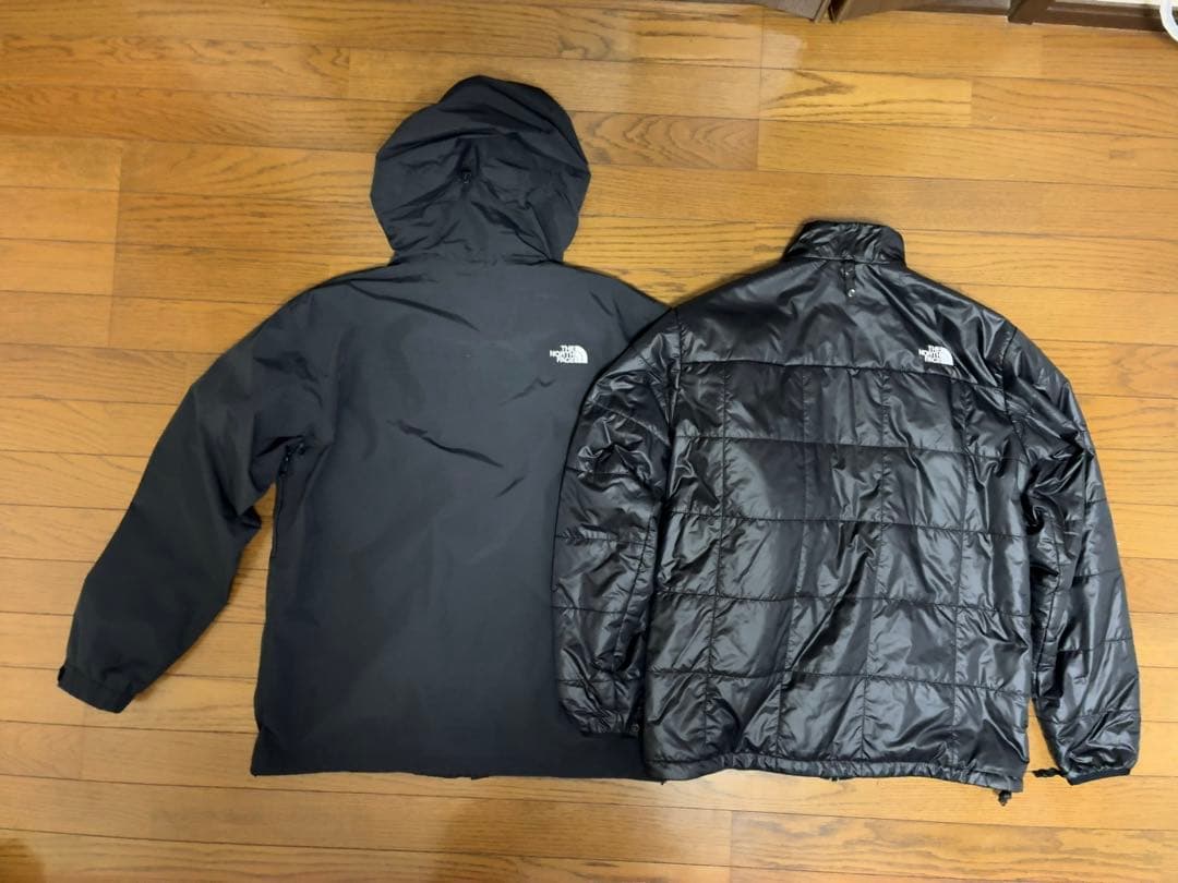 THE NORTH FACE マウンテンパーカー (インナー付) XL ブラック