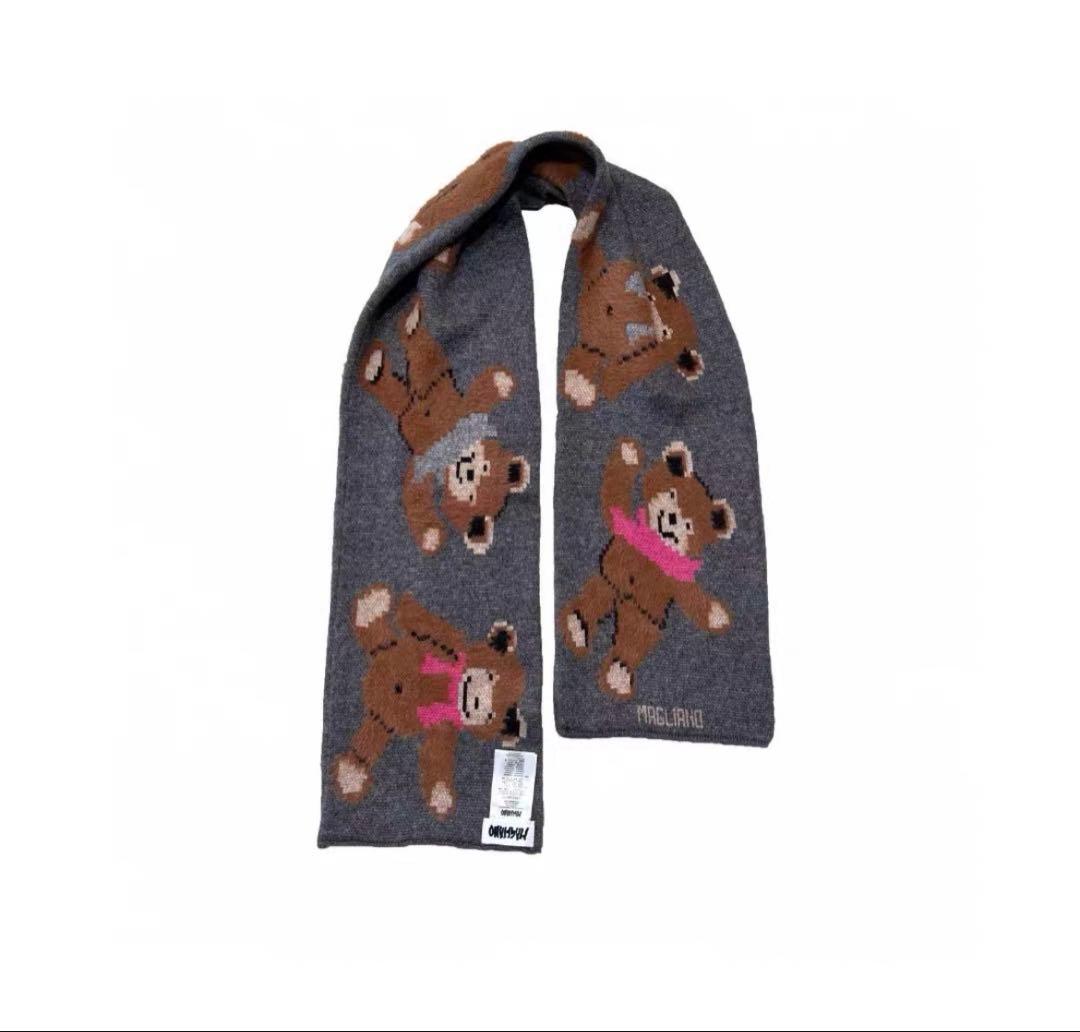 Magliano 25aw マフラー スカーフ グレー　マリアーノ