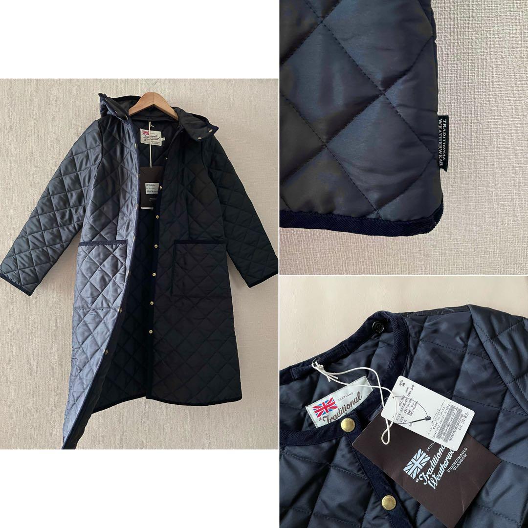 新品！SLOBE別注トラディショナルウェザーウェアARKLEYフードロングコート