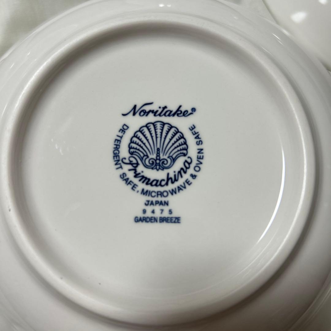 ノリタケ プリマチャイナ　ガーデンブリーズ　絵変わり大鉢　5個組