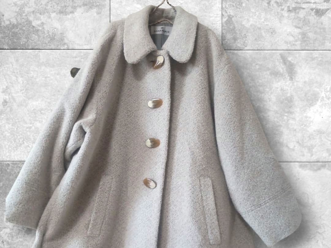 DANA PARIS L ダナパリ ウール ロング コート ダナパリス 日本製