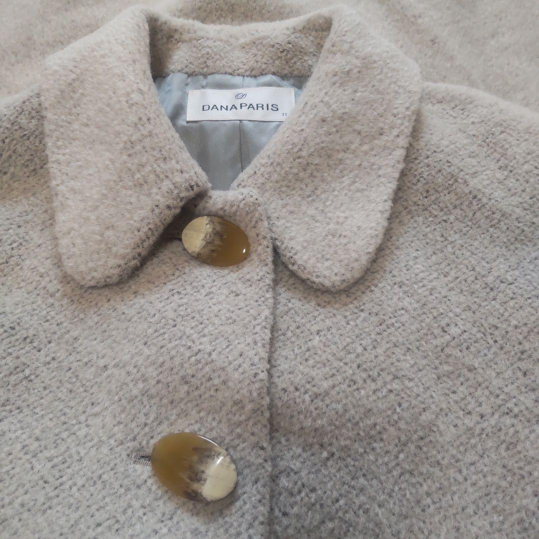 DANA PARIS L ダナパリ ウール ロング コート ダナパリス 日本製