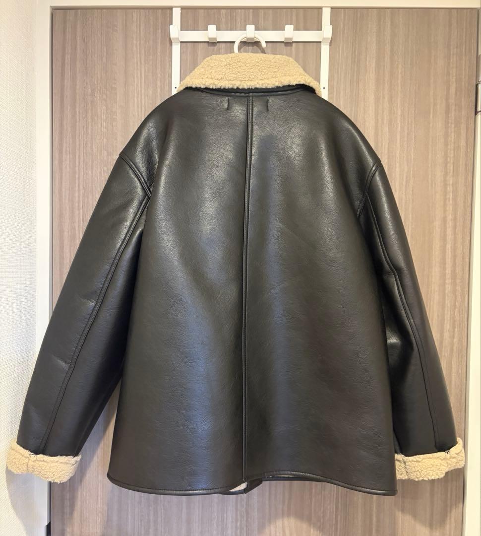 anuke Boa Flight Jacket 36 アンヌーク ボアフライト