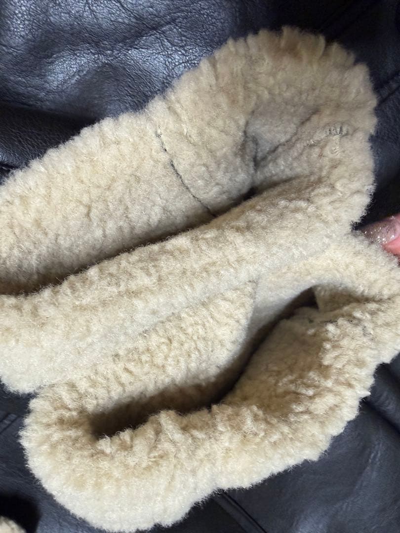 anuke Boa Flight Jacket 36 アンヌーク ボアフライト