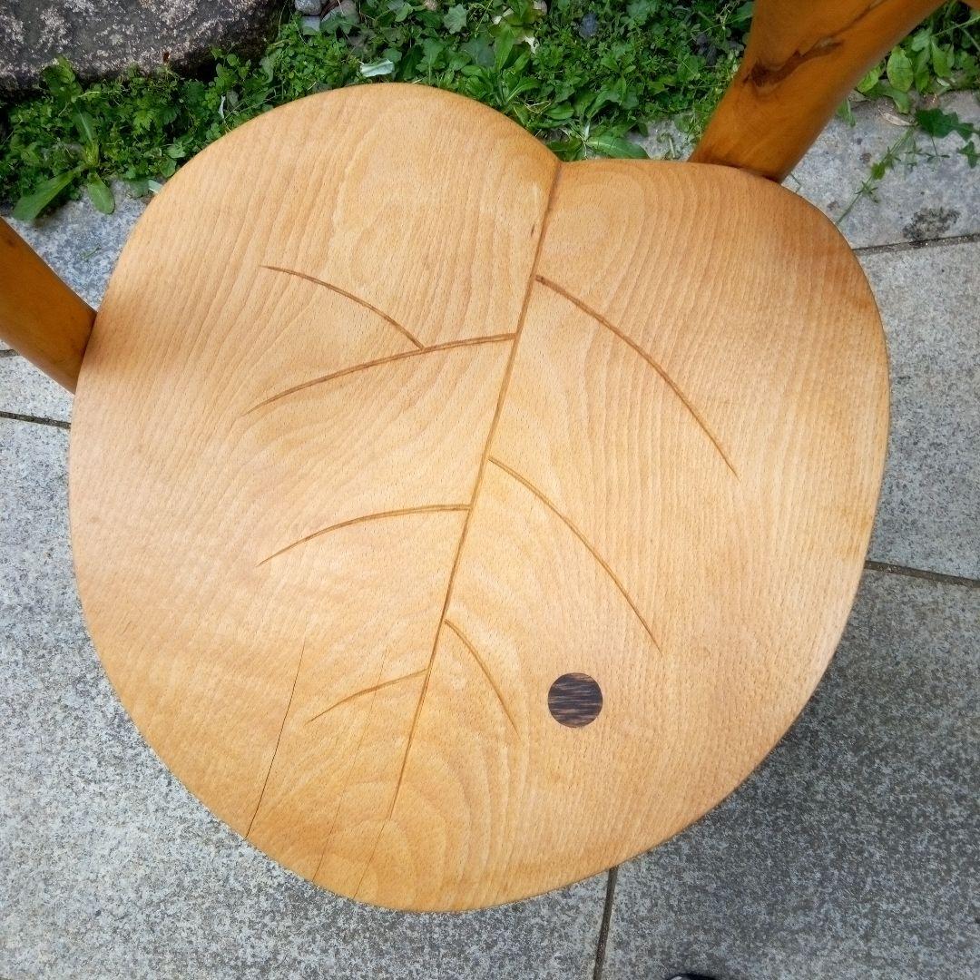 自然木の椅子　芸術作品　家具　ハンドメイド　木の癒し　一点物