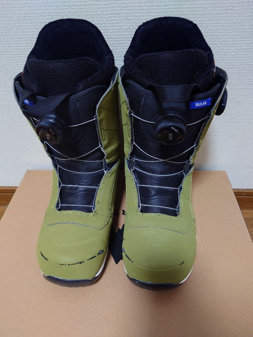 スノーボード BURTON Ruler Wide BOA GREEN 27cm