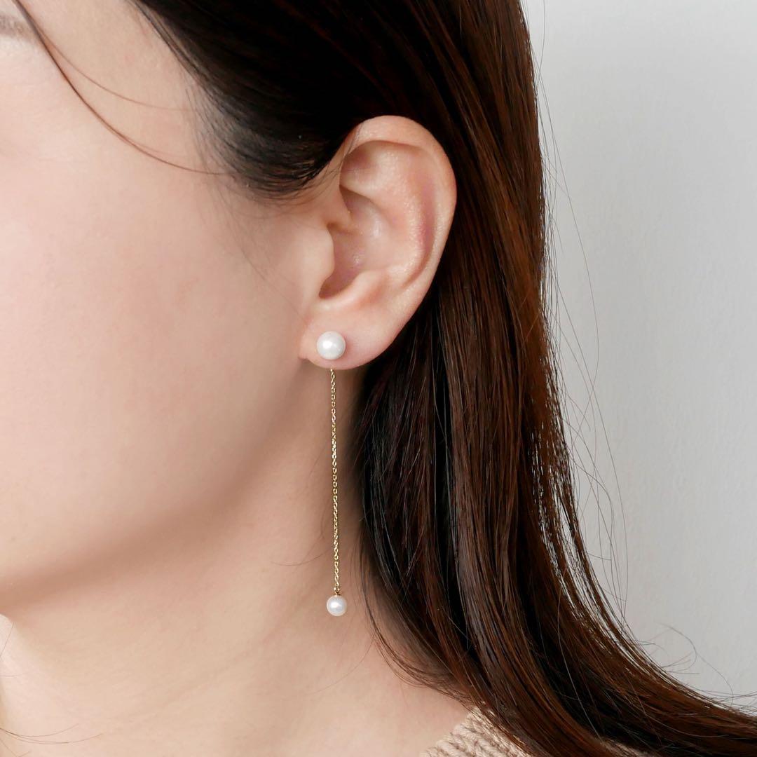 Vendome Aoyama パールドロップピアス