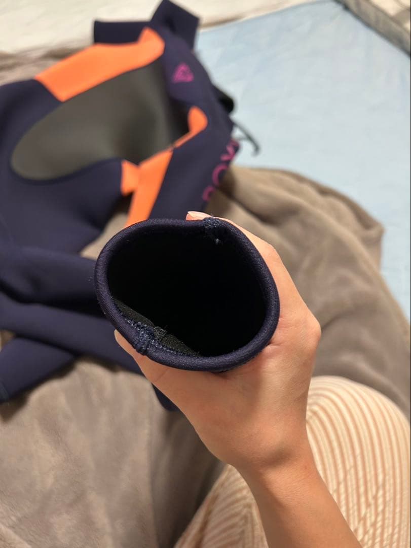 フルスーツ ネイビー ピンク