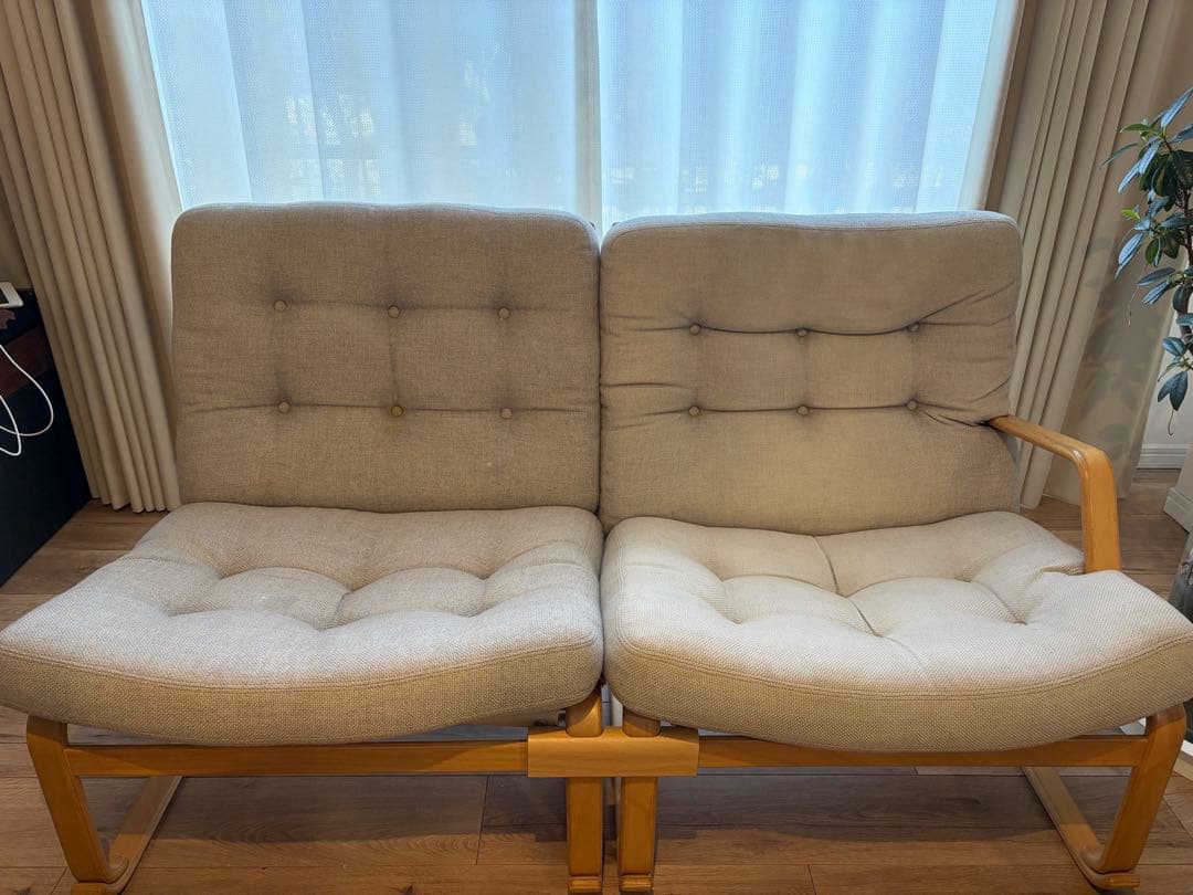 天童木工　ブルーノ・マットソン　イージーチェア　2人掛け