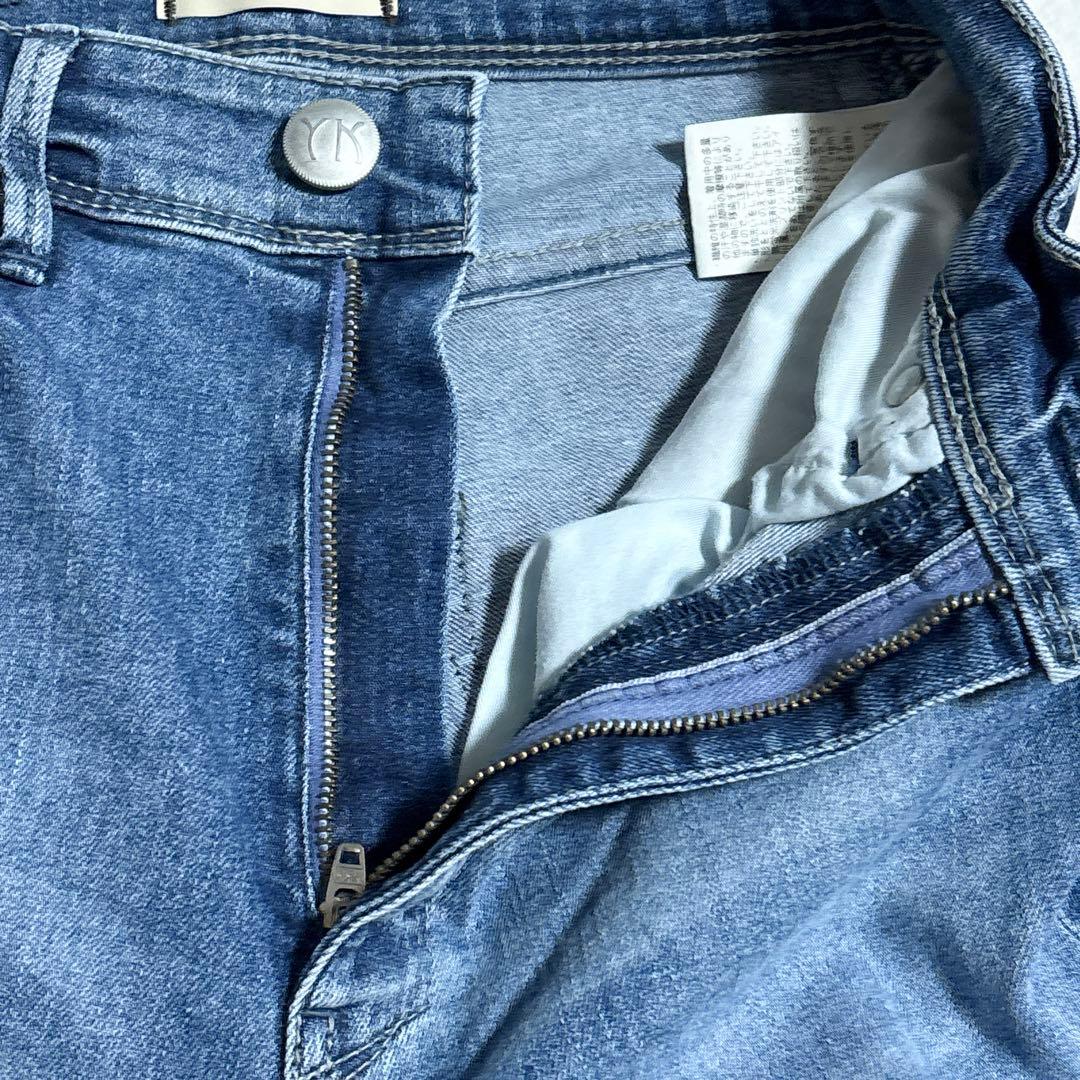 YANUK フレア ブーツカット ストレッチ デニム 23 ヤヌーク