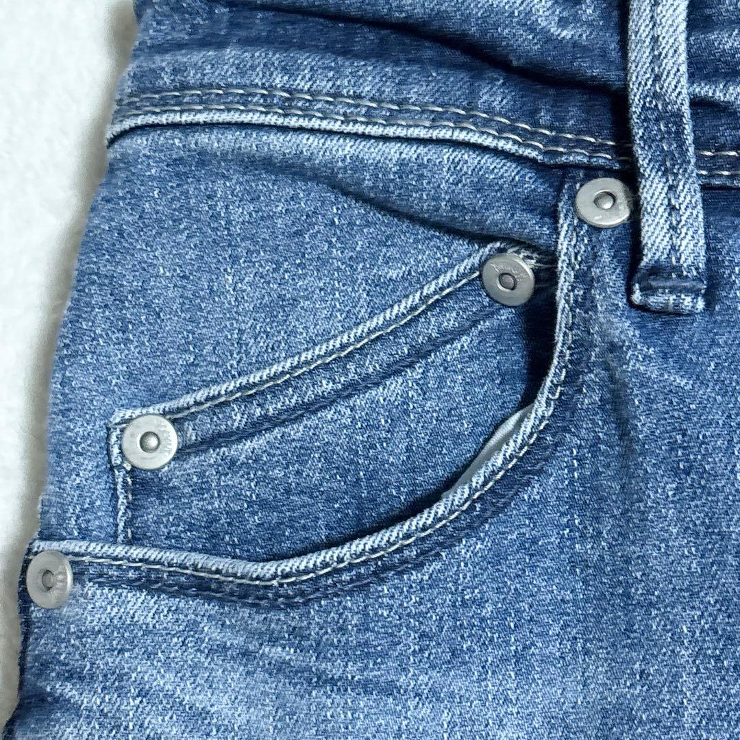 YANUK フレア ブーツカット ストレッチ デニム 23 ヤヌーク