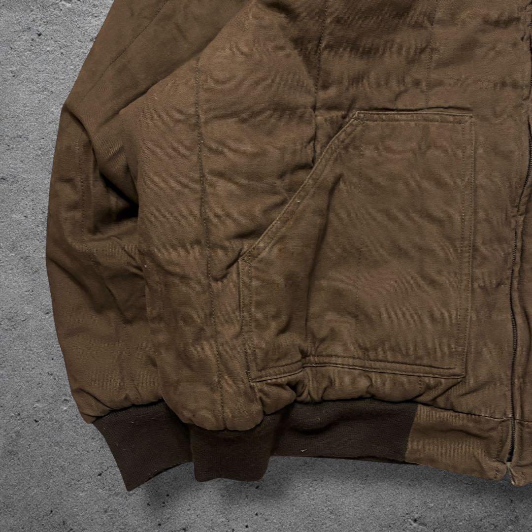 リアルツリーアクティブジャケット2XLリバーシブルブラウン中綿パーカーストリート