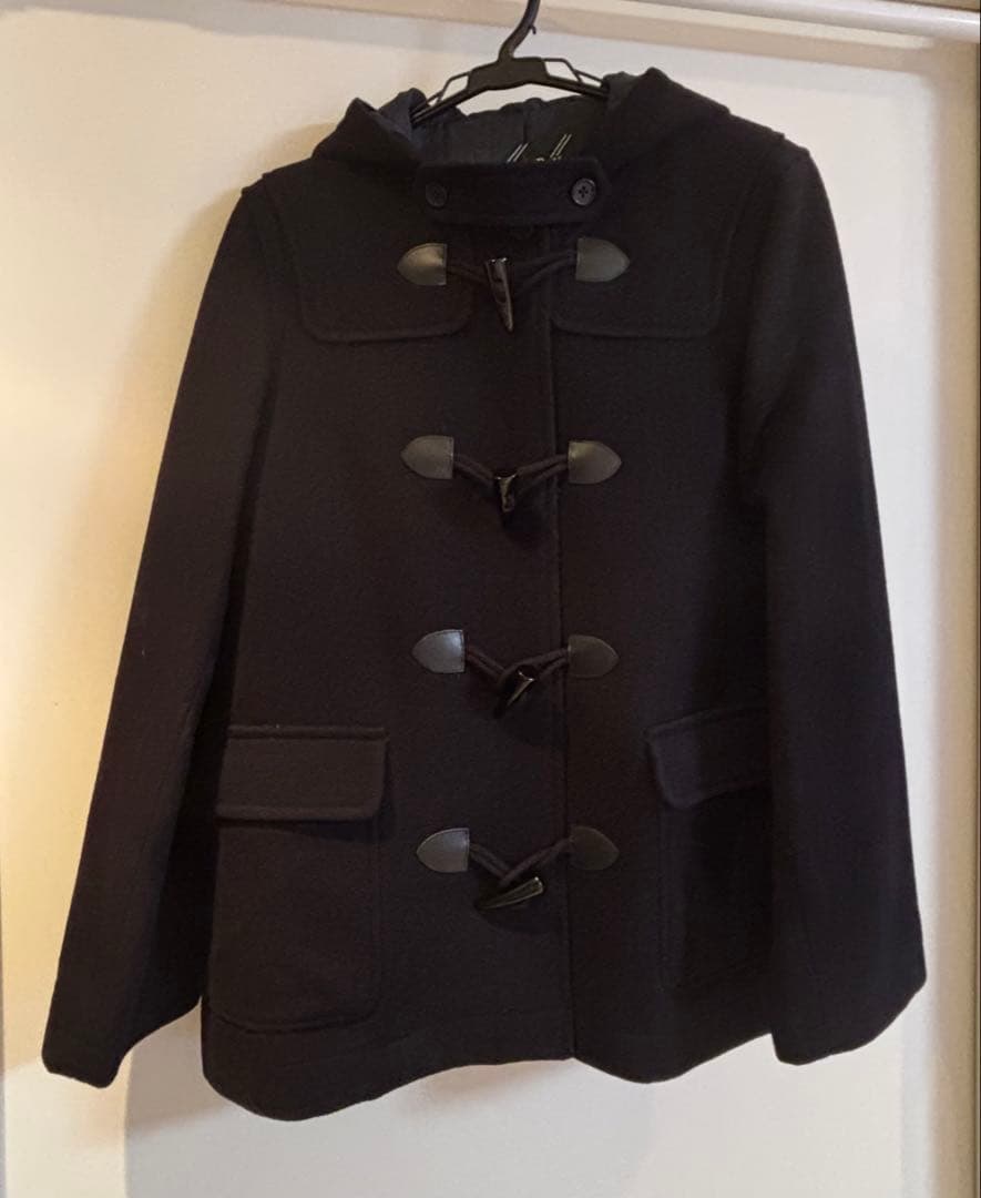 【極美品】East Boy ネイビー ダッフルコート（サイズ11）