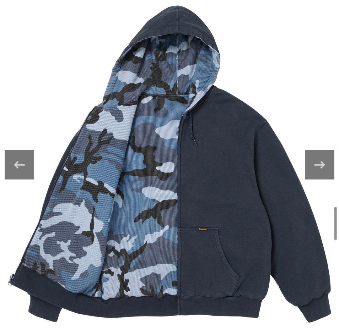 トップス Supreme 25FW Work Zip Up Hooded