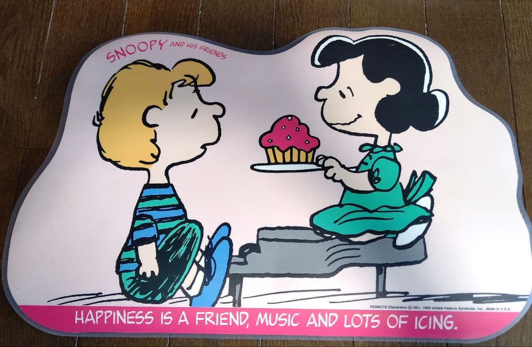 ビンテージ　スヌーピー　Placemat　ランチョンマット
