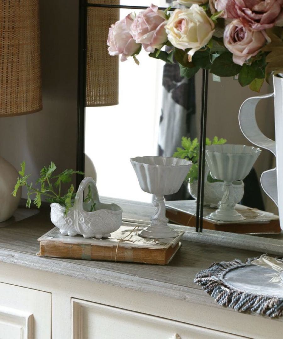 Astier de Villatte かご バスケット 陶器