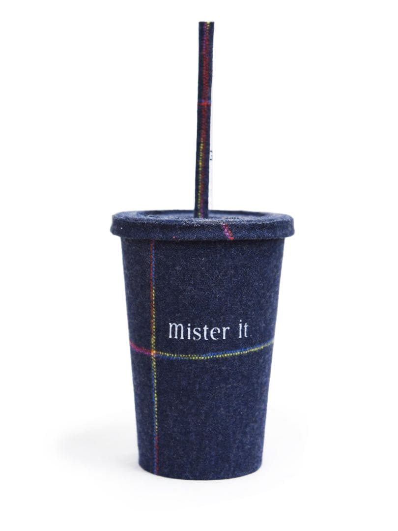 新品タグ付き mister it. ミスターイット 23AW ドリンク型オブジェ