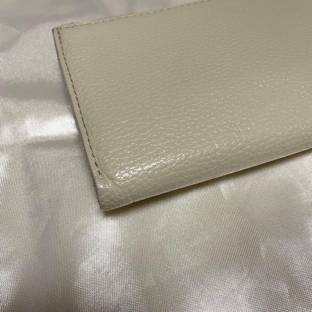 ステータシー　イルモードジップコンセプト　長財布　ライトグレージュ