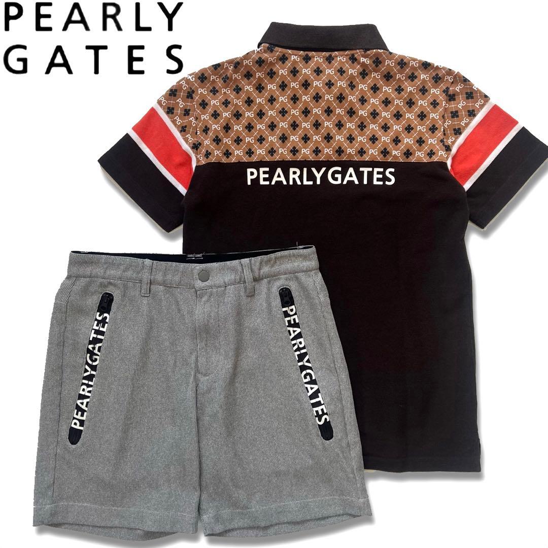 Pearly Gates パーリーゲイツ　セットアップ　メンズ　近年モデル　総柄