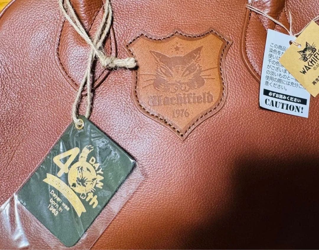ダヤン わちふぃーるど 40周年 レザー ボストン 未使用品 ボストンバッグ