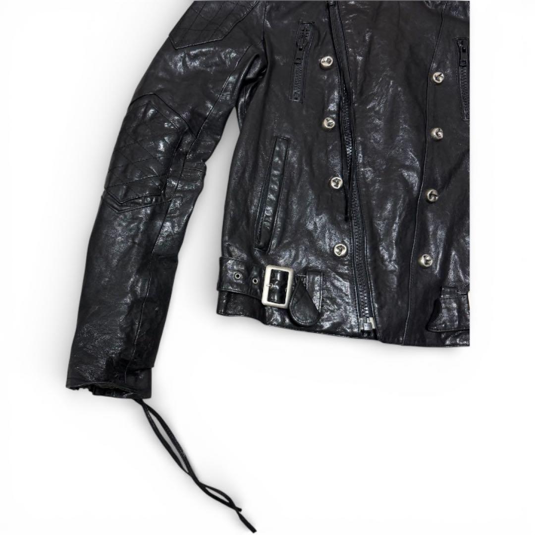 SLY/スライ/レザーライダースジャケット/本革opium お兄系archive