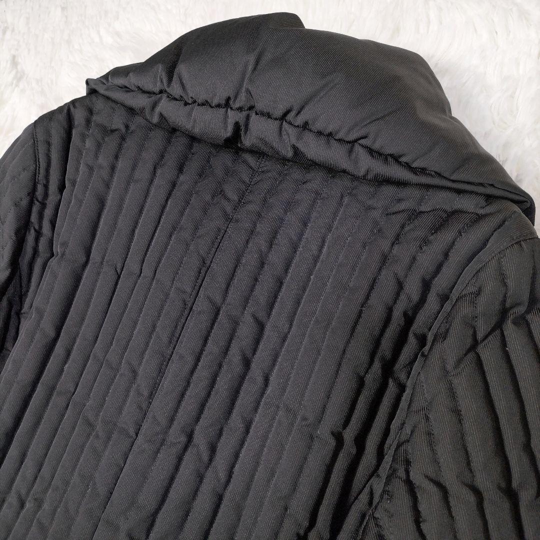 ✨美品✨ 三陽商会 ロングダウンコート サンヨーコート ビッグカラー ブラックM