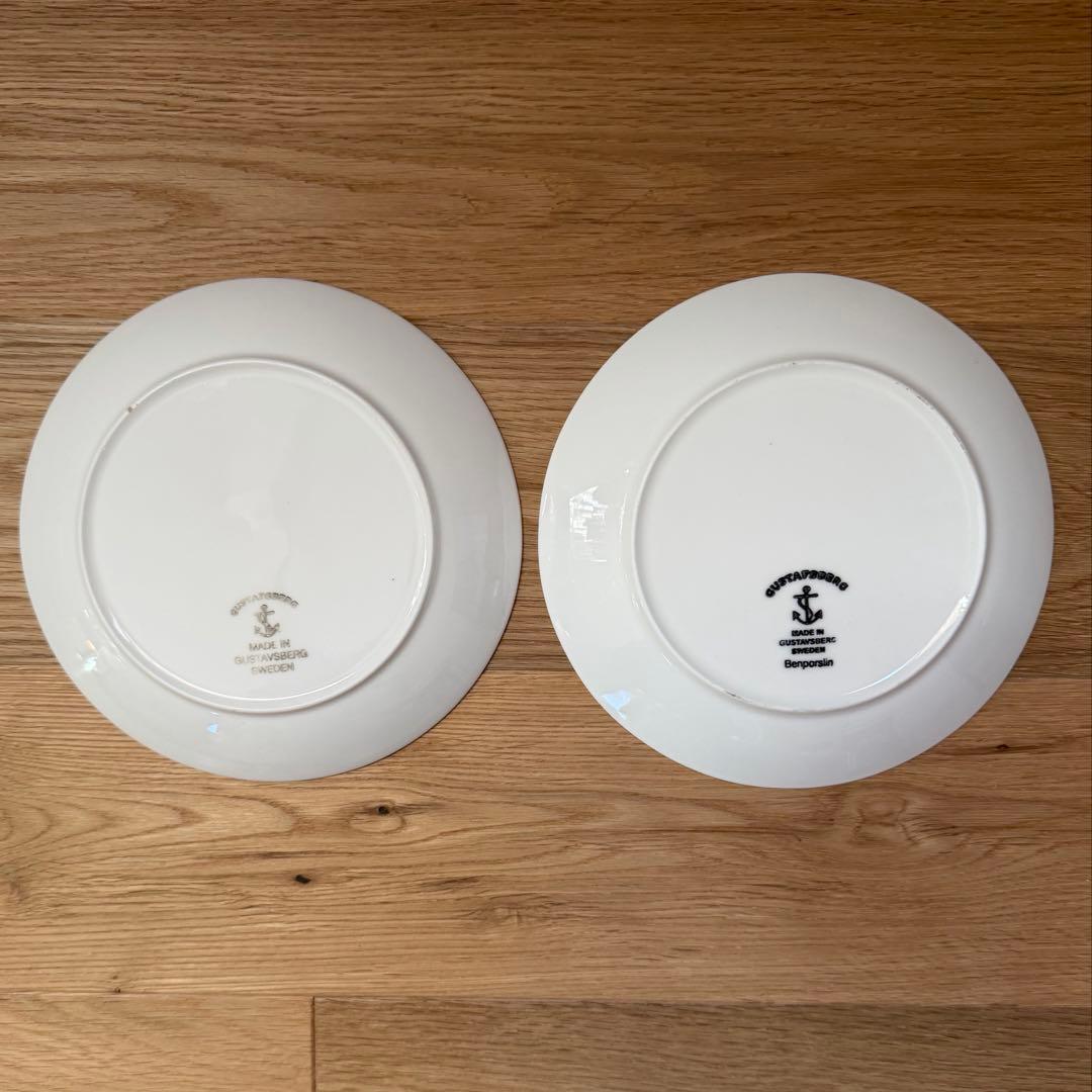 北欧 グスタフスベリ　アダム/Adam プレート 17.5cm 2枚セット