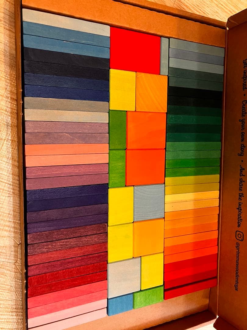 ⭐︎美品⭐︎グリムス社にじのドミノ