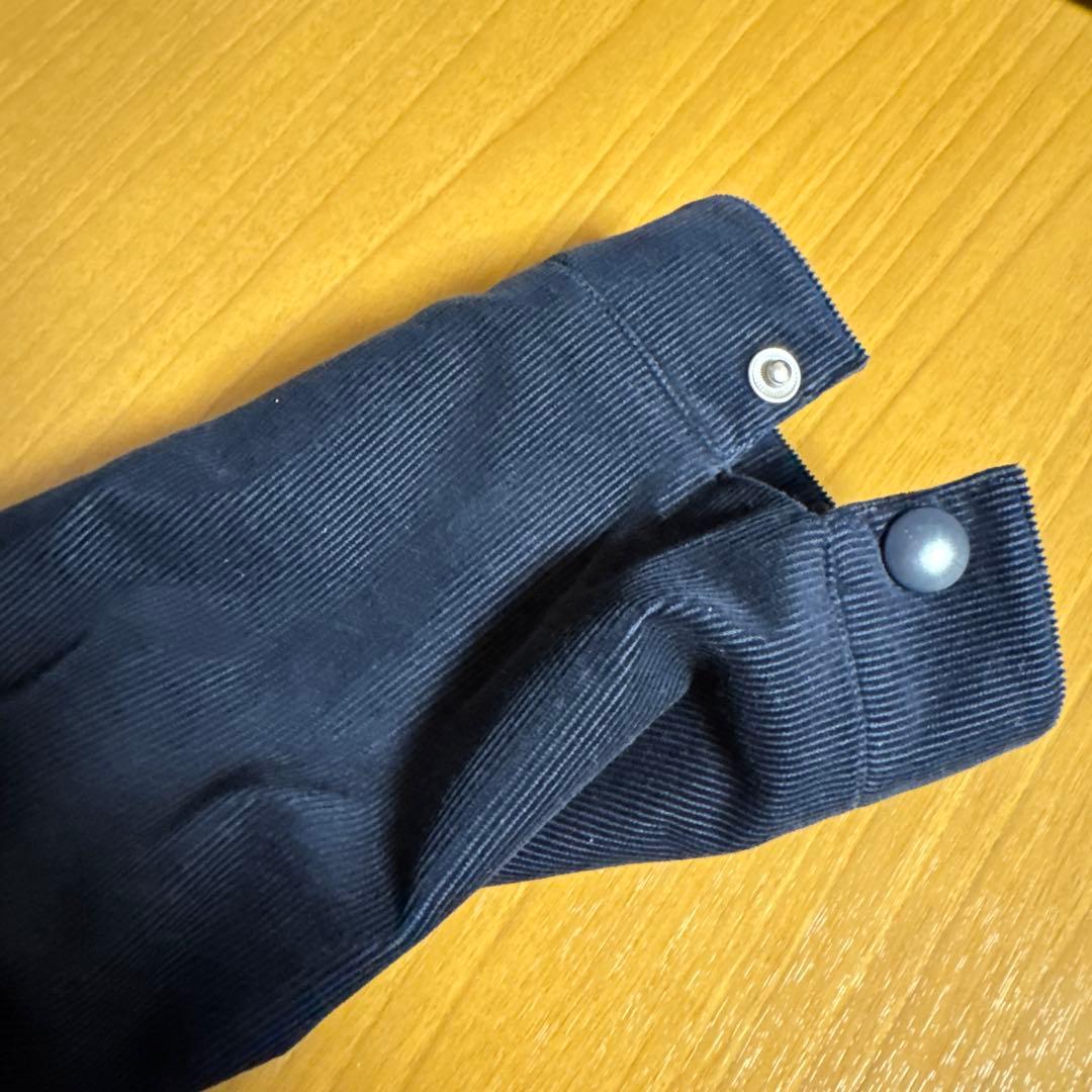 PRADA プラダ　コーデュロイシャツジャケット　ネイビー　　L