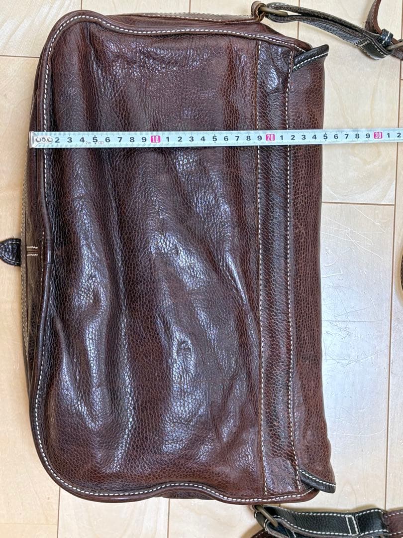 ◆Vintage◆Paul Smith◆メッセンジャーバッグ◆こげ茶◆レザー