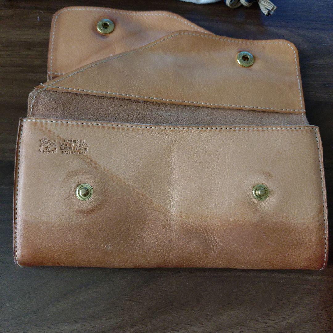 IL BISONTE 長財布　【イルビゾンテ】ロングウォレット　ヌメ