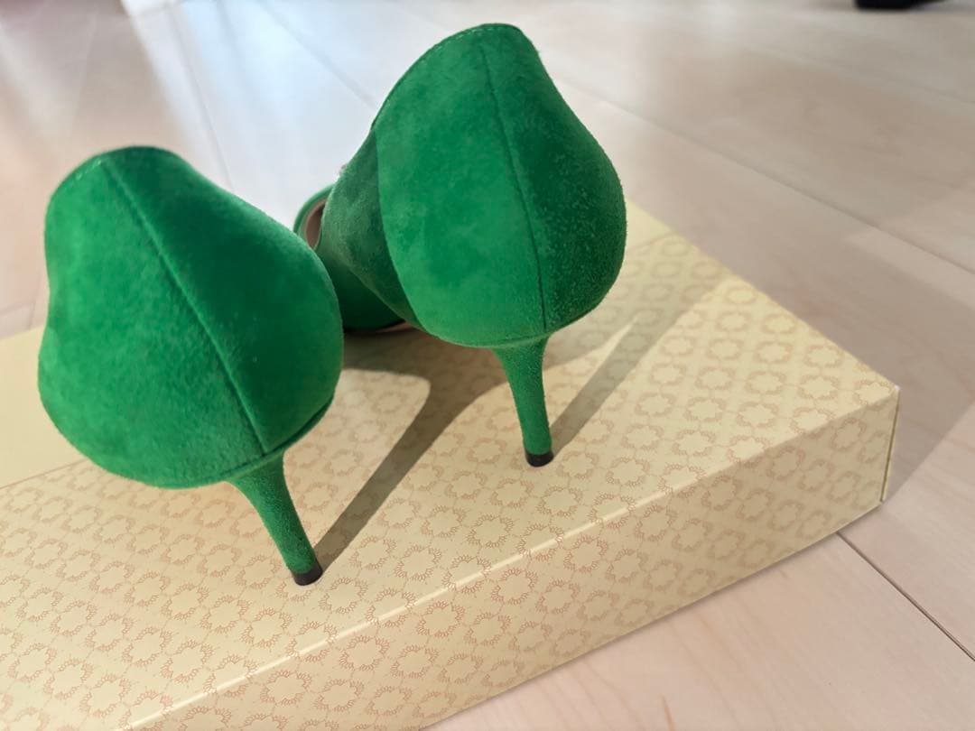 Jimmy Choo グリーン ハイヒール