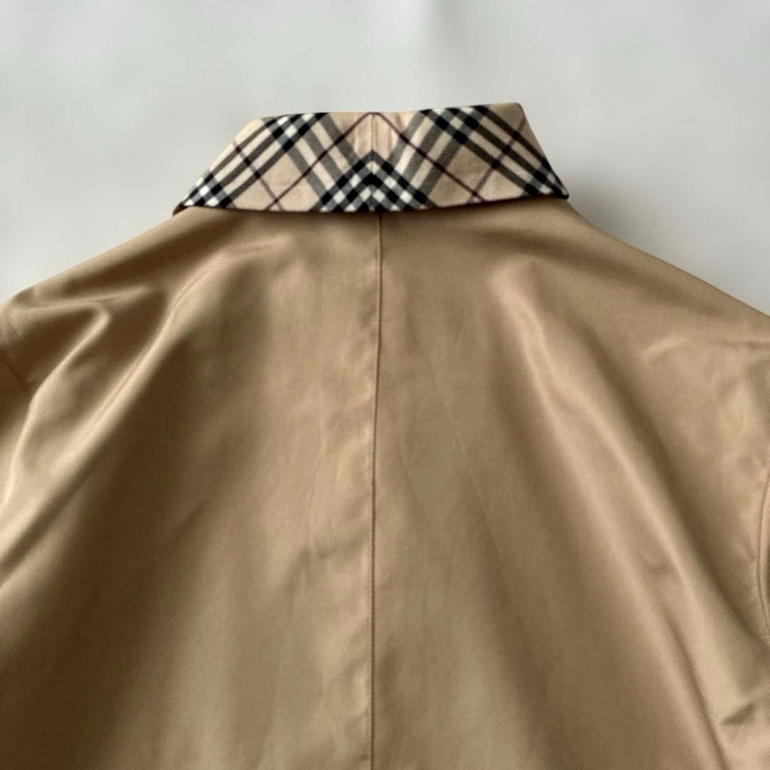 Burberry's バーバリーズ 洗える ナイロン コート ノバチェック 刺繍