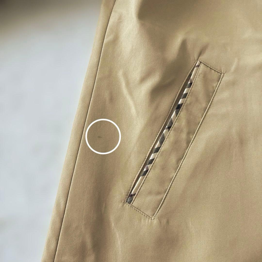 Burberry's バーバリーズ 洗える ナイロン コート ノバチェック 刺繍