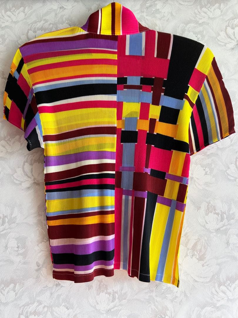 PLEATS PLEAS イッセイミヤケ 半袖シャツ M