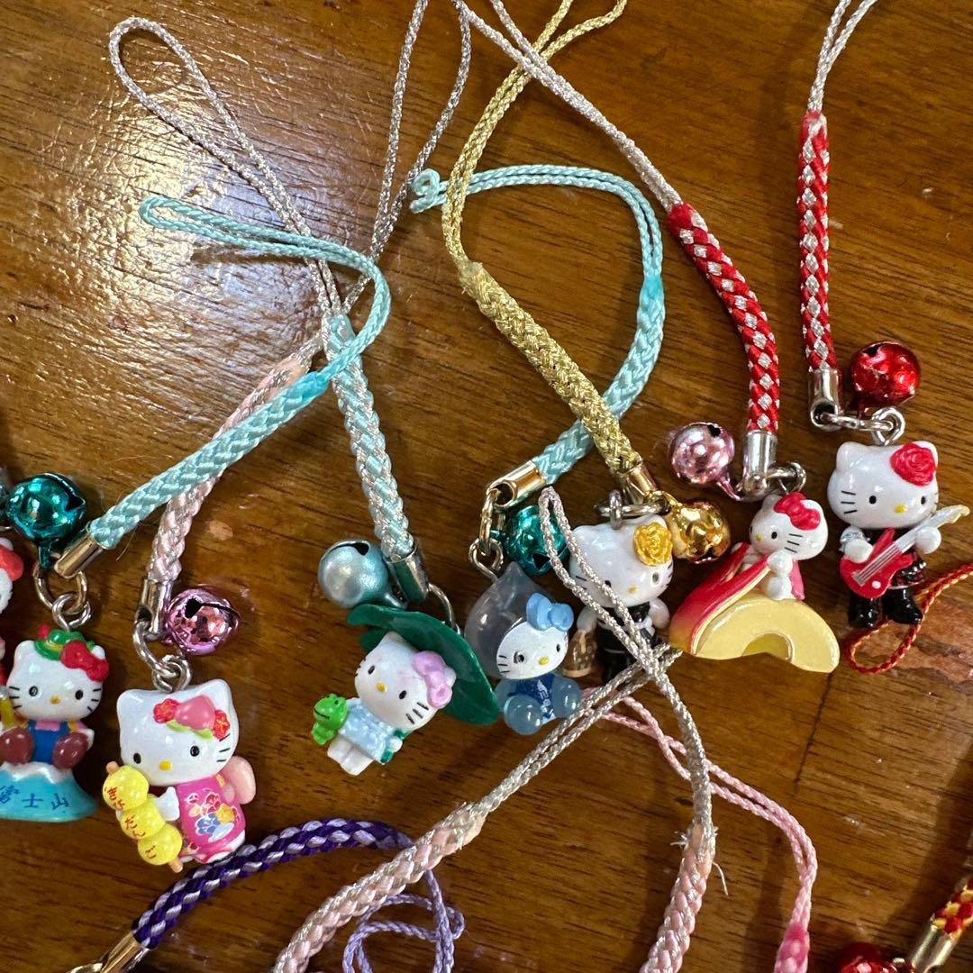 キティ 根付け ストラップまとめ売り 20個