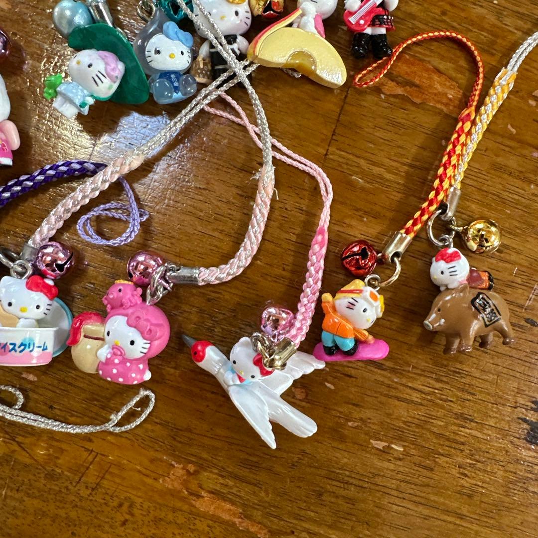 キティ 根付け ストラップまとめ売り 20個